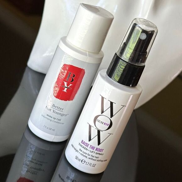 NEW Volumizing Hair Care Bundle Color WOW Raise the Root Spray & BNY Conditioner - Picture 7 of 10